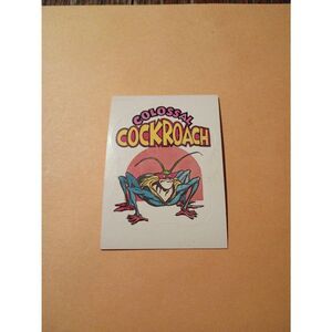 1983 General Mills Zero Heroes Trading Card Sticker Card Vintage #21